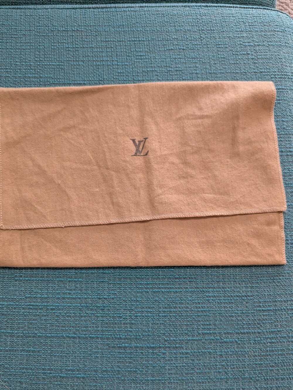 Authentic Louis Vuitton Tan Cotton Dust Bag – Luxury Handbag Storage Pouch
